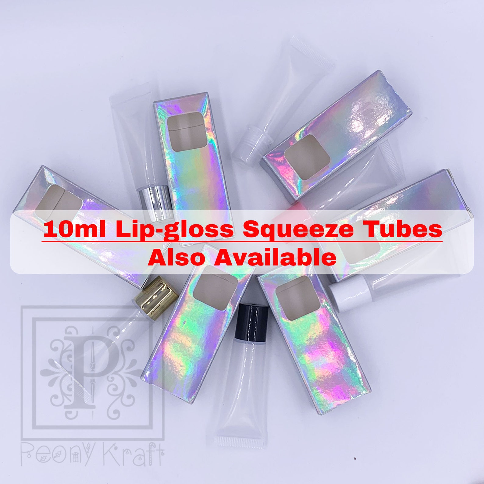 100 Lipgloss Squeeze Tubes 10ml Lip Gloss Squeeze Tubes Etsy