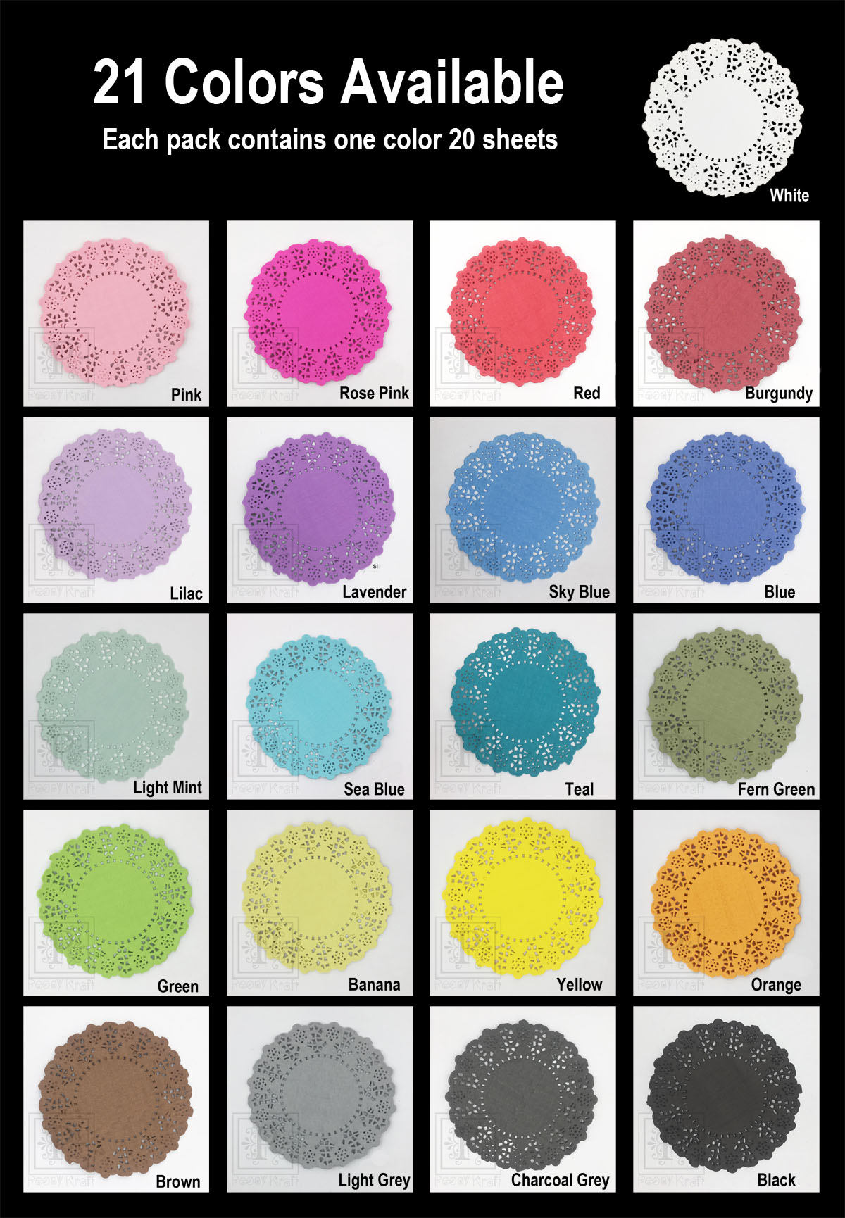 French Lace Paper Doilies Yellow Paper Doilies Black Paper Etsy