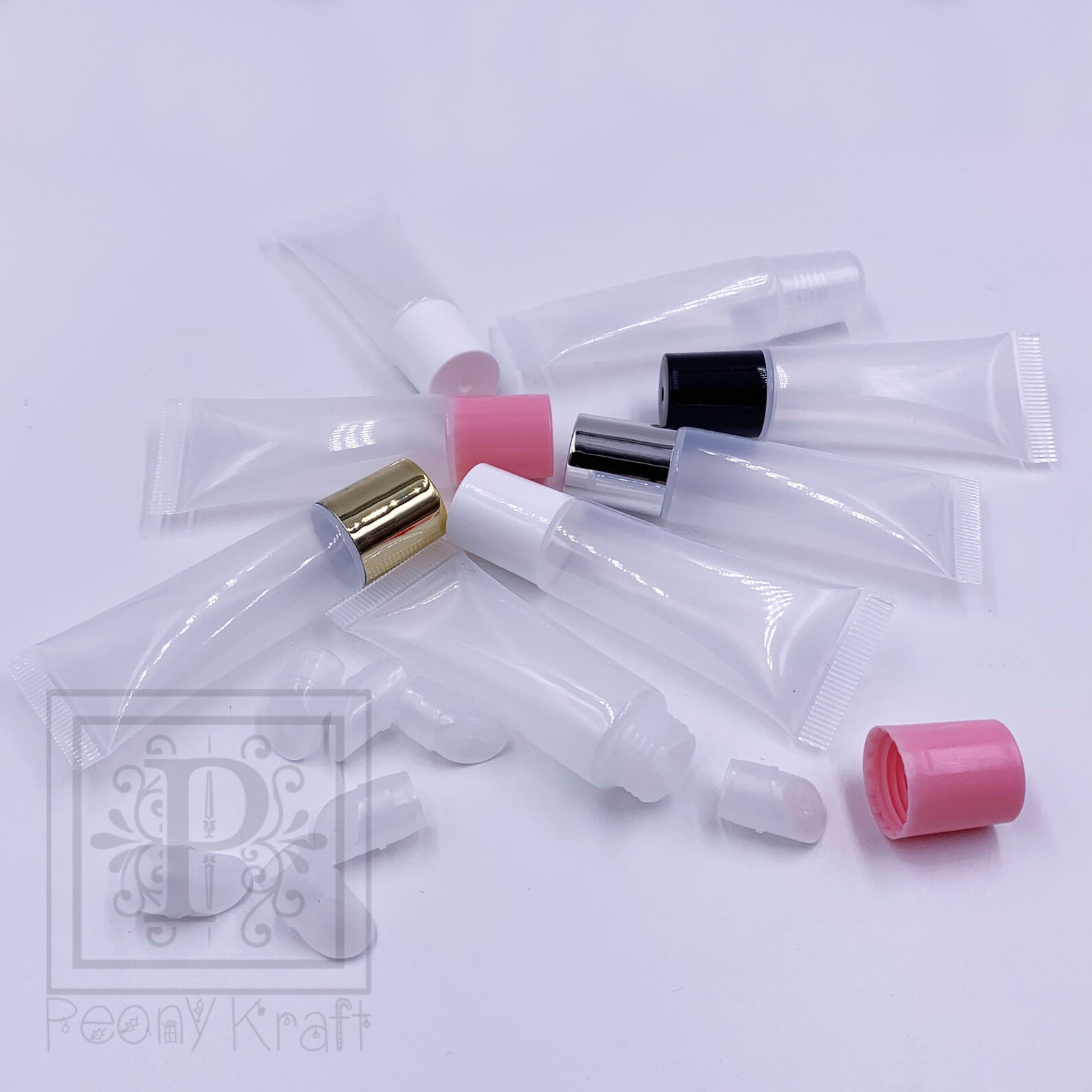 100 Lipgloss Squeeze Tubes 10ml Lip Gloss Squeeze Tubes Etsy