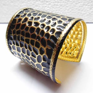 Gold Tone Cuff Bracelet,Kuchi Cuff Bracelet,Ethnic Banjara Cuff Bracelet,Boho Cuff Bracelet,Belly dance Jewelry,Tribal Jewelry