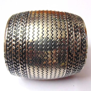 Silver Plated Oxidized Cuff Bracelet,Kuchi Cuff Bracelet,Ethnic Banjara Cuff Bracelet,Boho Cuff Bracelet,Belly dance Jewelry,Tribal Jewelry