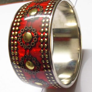 Belly Dance Cuff Bangle Bracelet ,Kuchi Cuff Bangle Bracelet,Ethnic Banjara Cuff Bangle Bracelet,Boho Cuff Bangle Bracelet,Ethnic Jewel