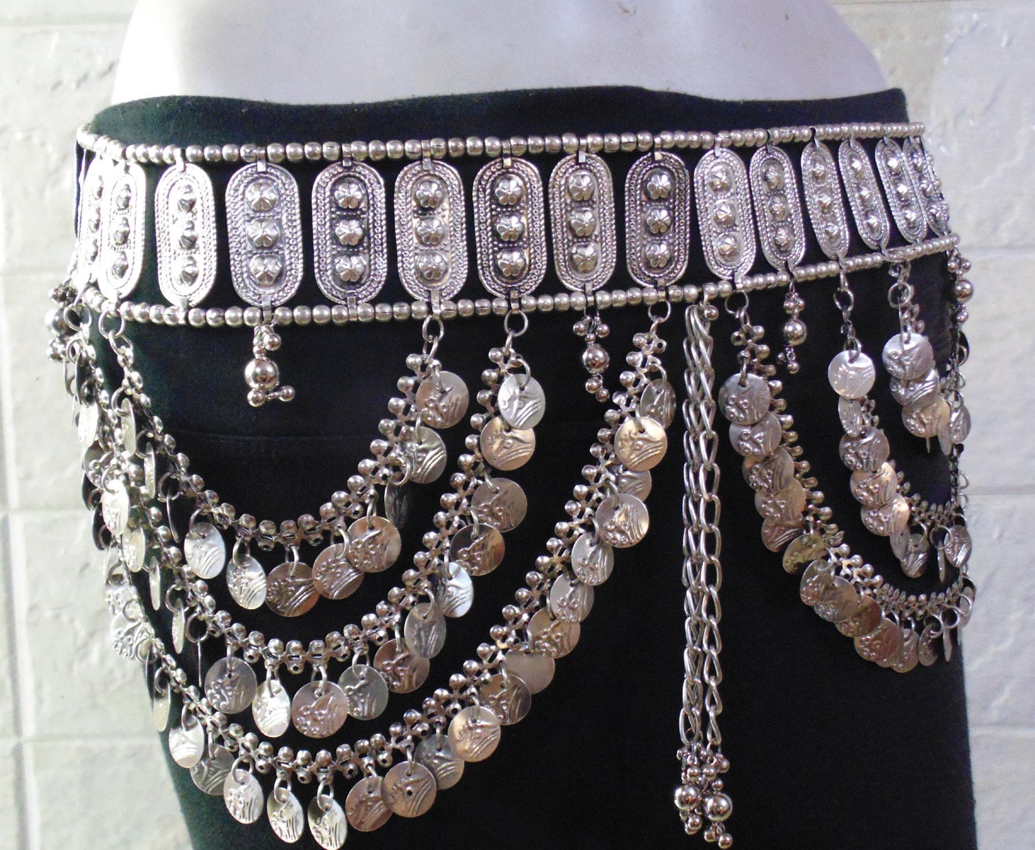 Tribal fusion belt - Etsy 日本