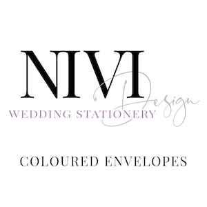 Enveloppes colorées