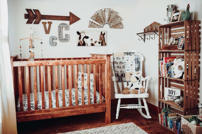 farmhouse baby boy bedding