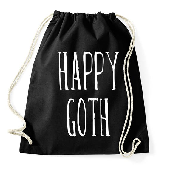 goth gym bag