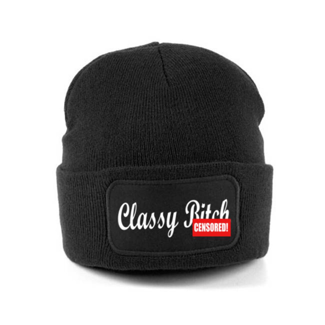 Classy Bih Beanie Hat Funny Beanie Hat Funny Beanies Etsy UK