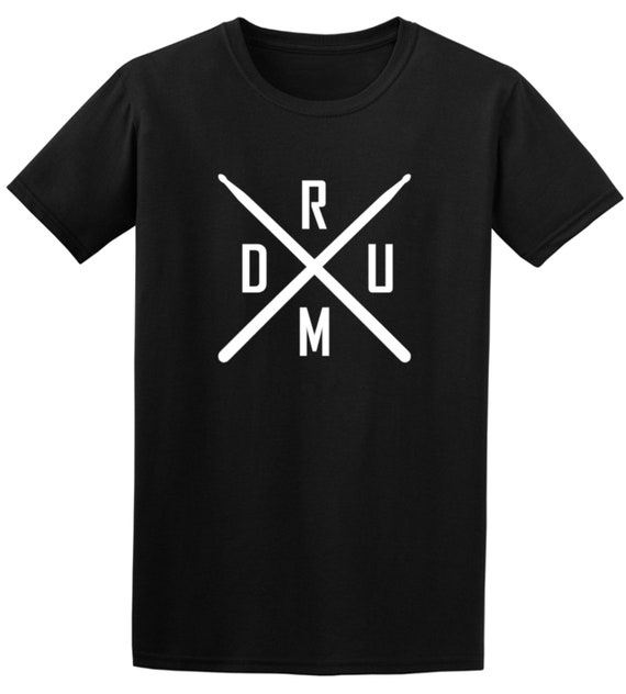Drum Tshirt Drum Tshirts Unisex Drum Tshirt Drummers Etsy