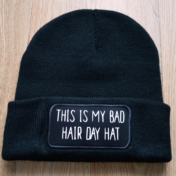 Bad Hair Day Beanie Etsy