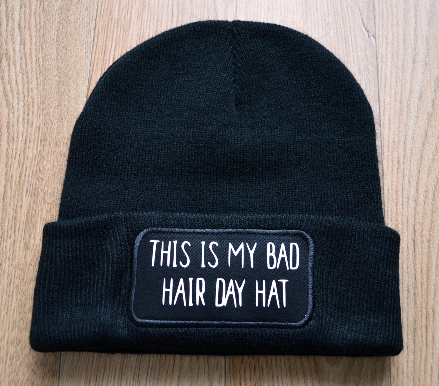 Sicilien video Bliv såret This is My Bad Hair Day Hat beanie Hat Unisex Beanie - Etsy
