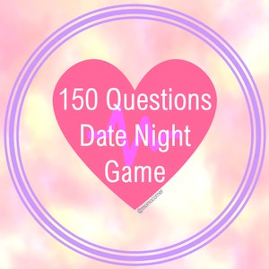 150 vragen Datum Nachtspel || Koppels Spel || Vragen voor koppels || Paar Date Night || Spellen voor koppels || Valentijnsdag Spelletjes