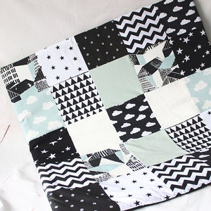 Baby Boy Sensery Blanket Paddead Playmat Baby Activity Mat Playmat Patchwork Baby Play Gym Baby play mat Baby sensory mat Montessori