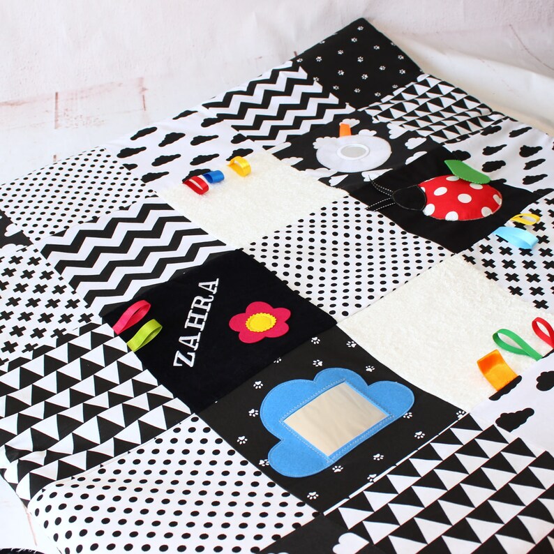 Montessori Play Mat, Baby Play Rug, Padded Baby Playmat, Tummy Time