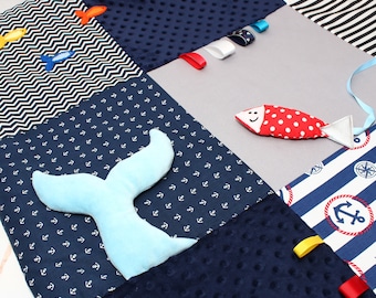 Tappetino da gioco sensoriale personalizzabile per neonati e bambini, decorazione della cameretta, materassino da terra per neonati