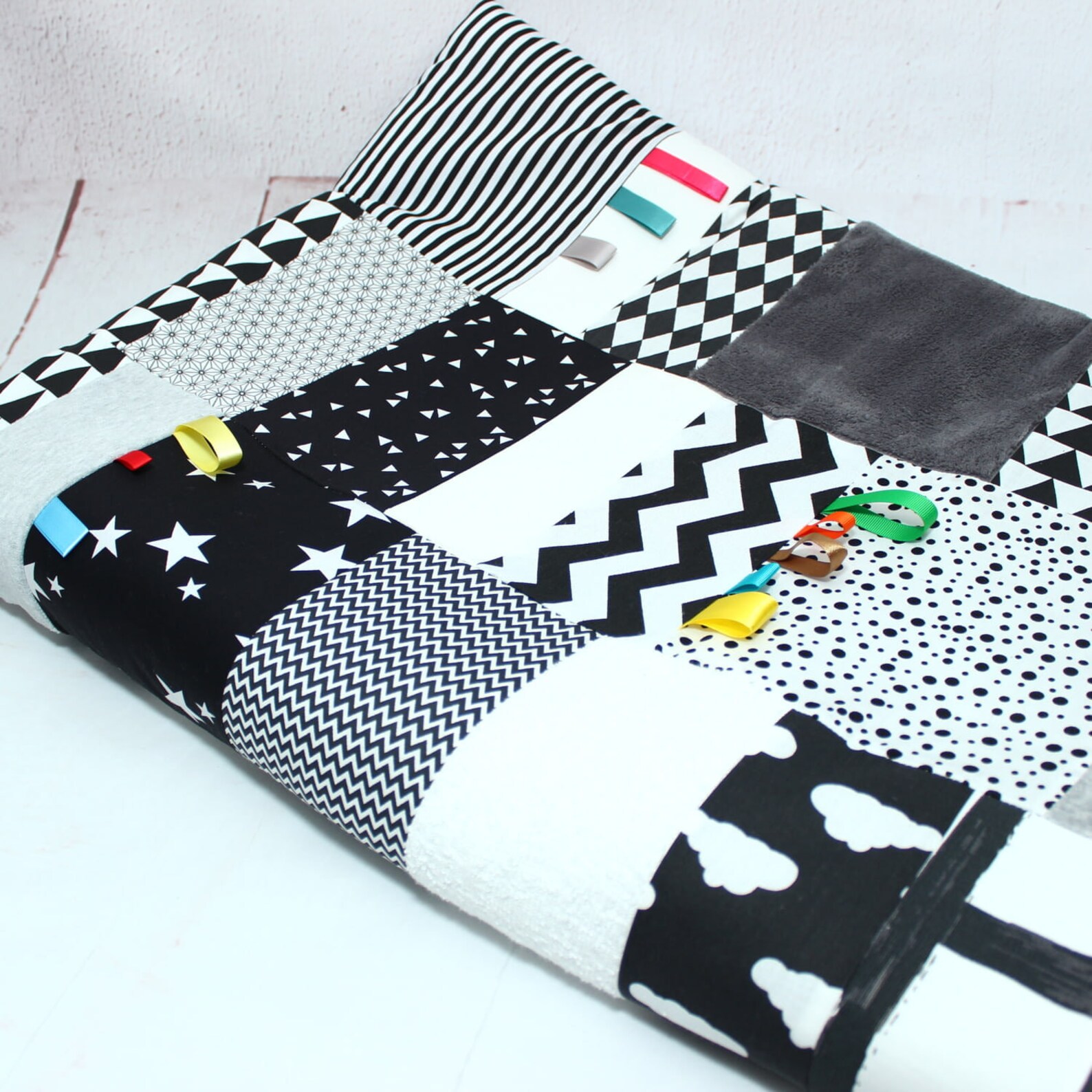 Monochrome Baby Playmat Montessori Gender Neutral Baby Etsy