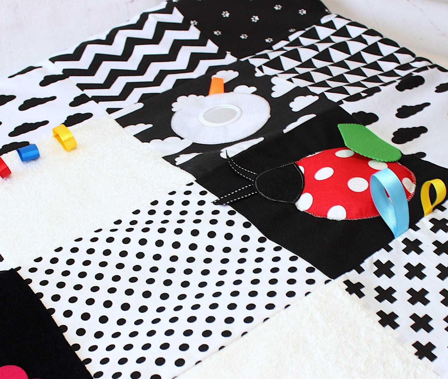 BABY Play Mat Montessori Baby Gympadded Baby Play Mat Baby Etsy