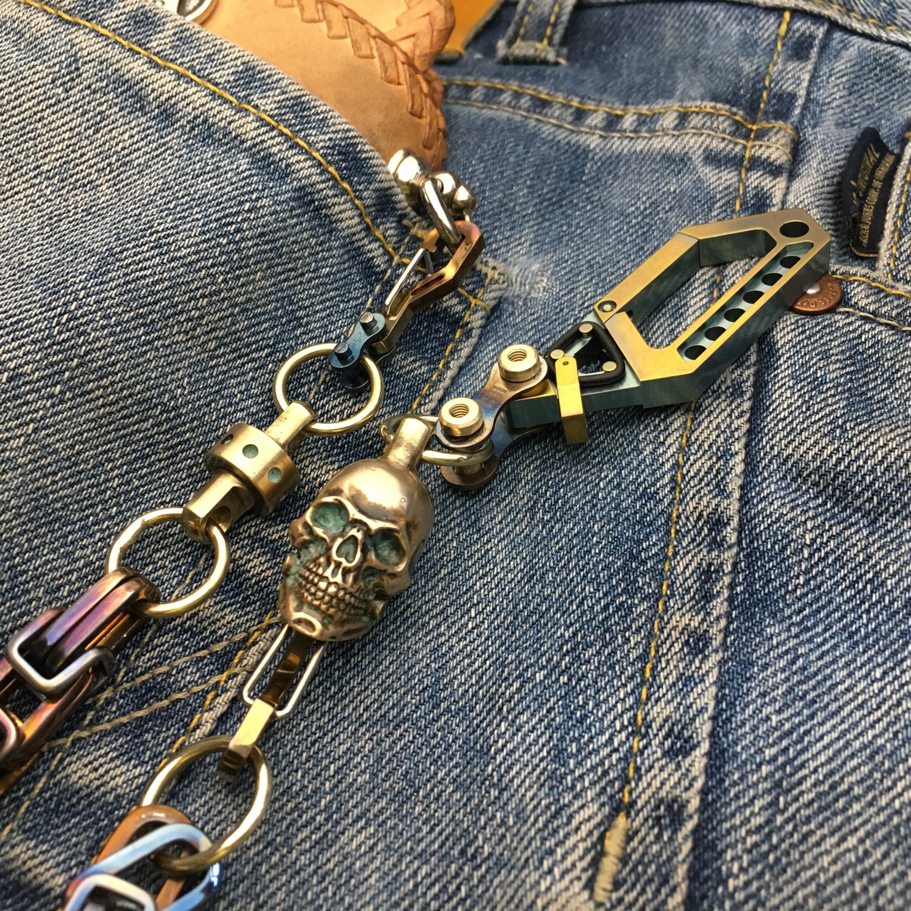 Big Biker Wallet Chain or Key Chain / OneOff
