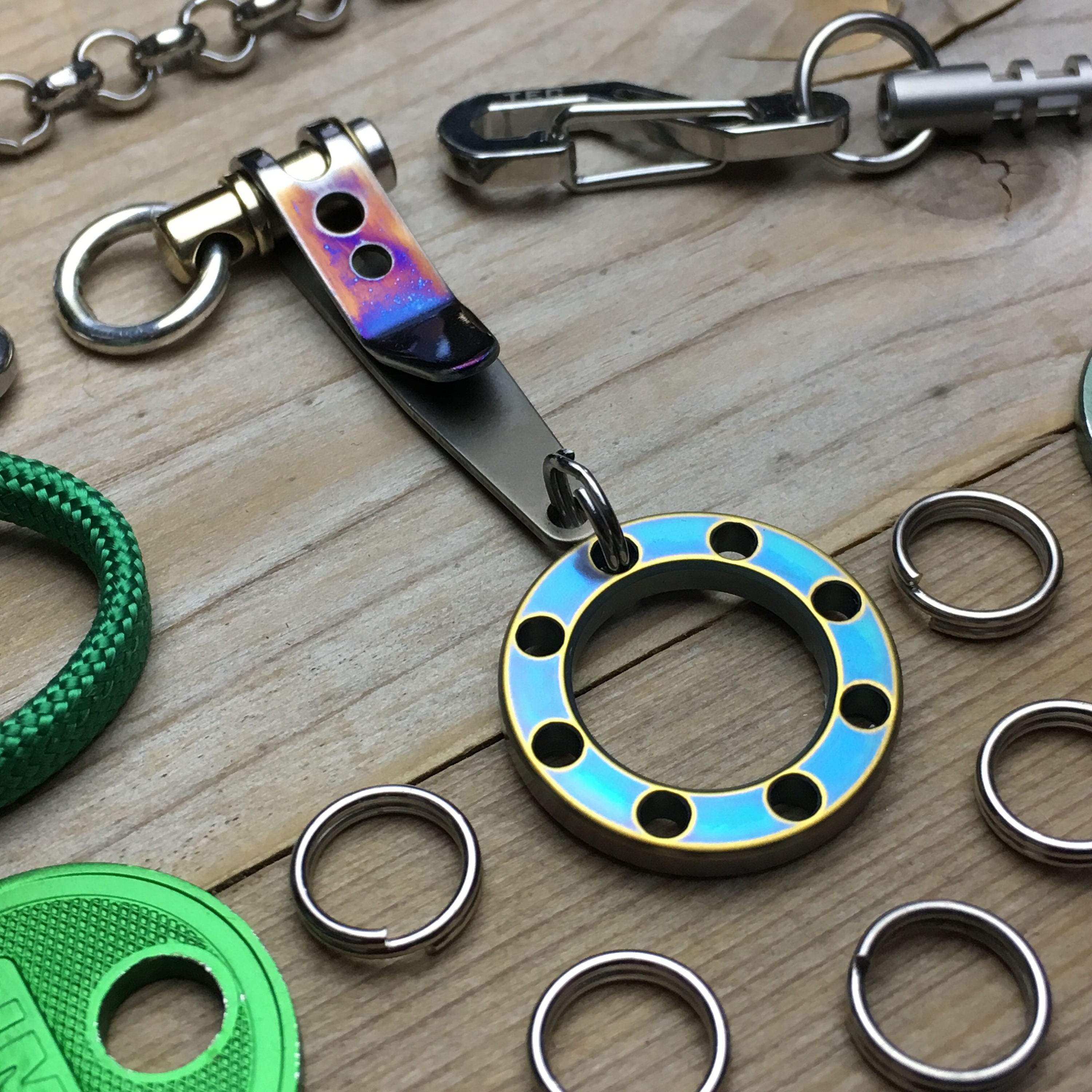 Keychain Suspension Clip