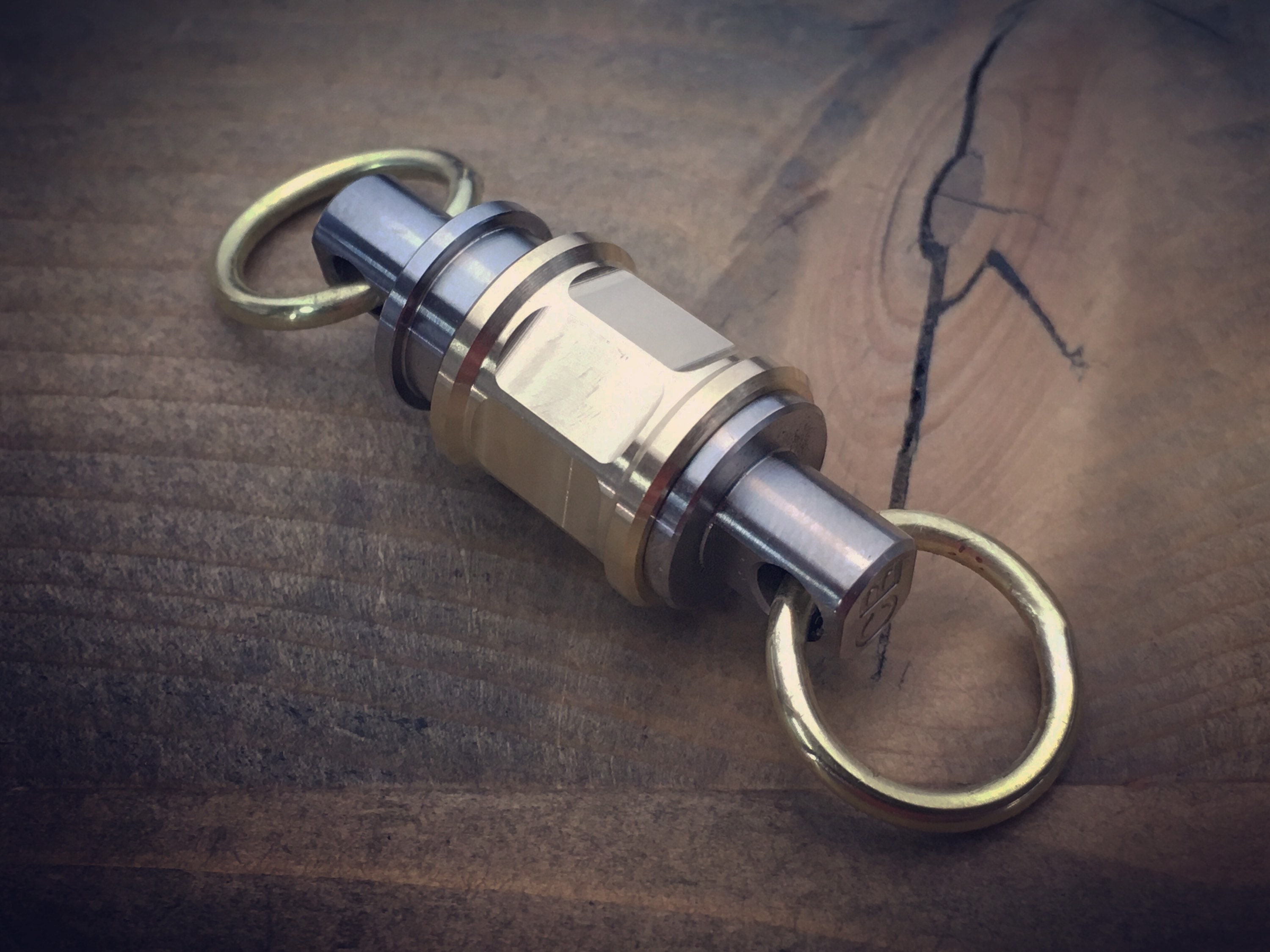 Titanium Quick release keychain, Dogs, surveillance and security.