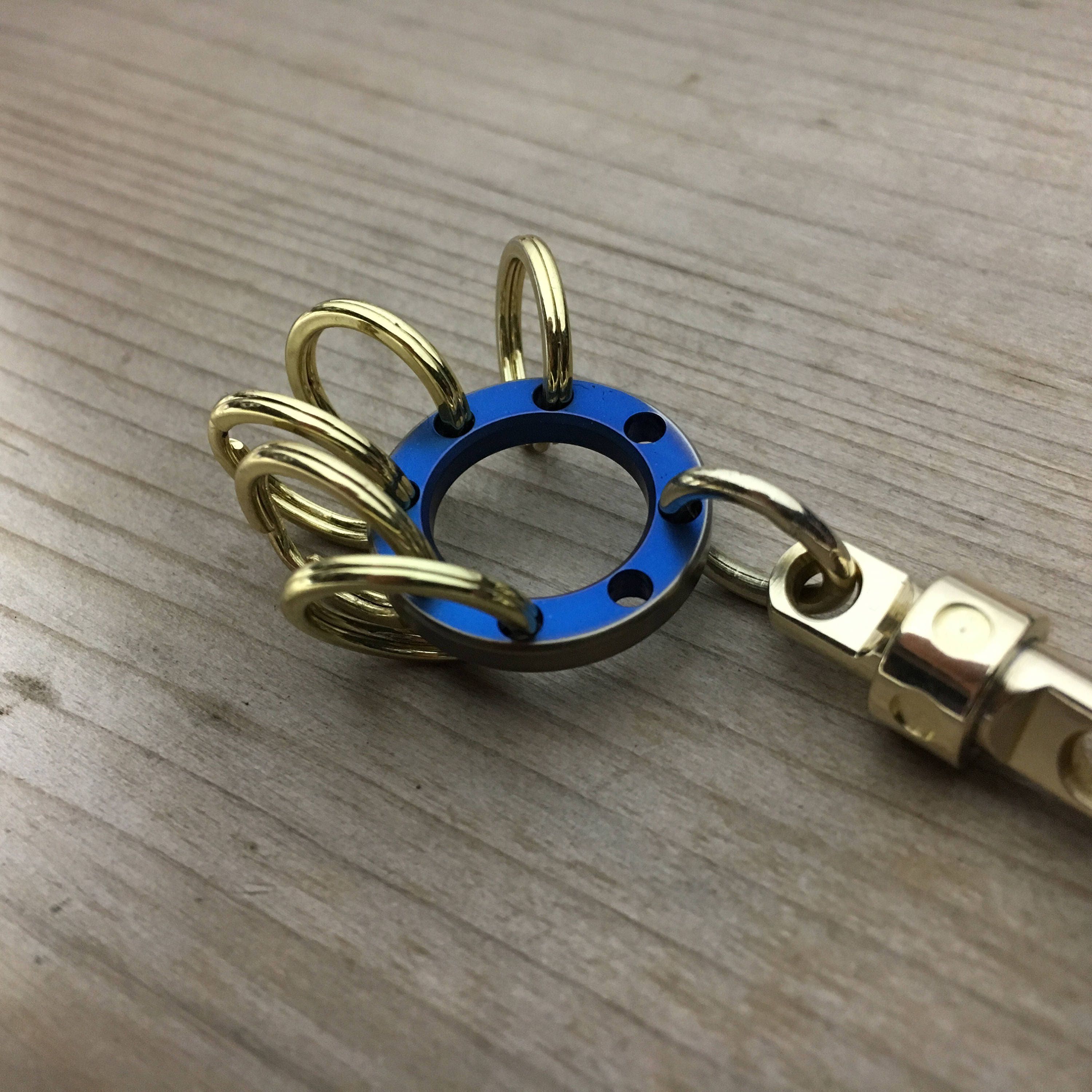 Titanium KeyChain with Swivel.