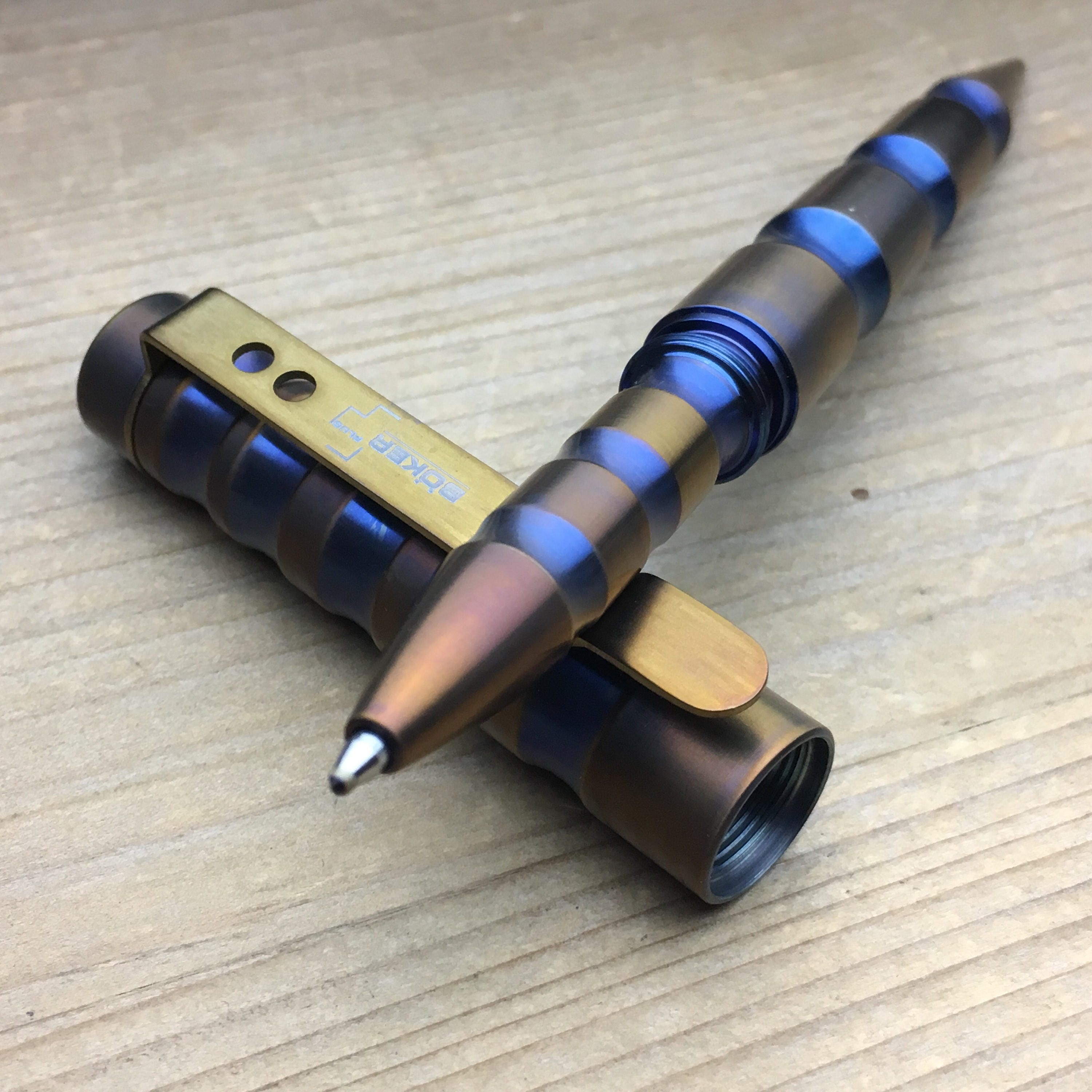 Multipurpose Custom Titanium Ballpoint Pen