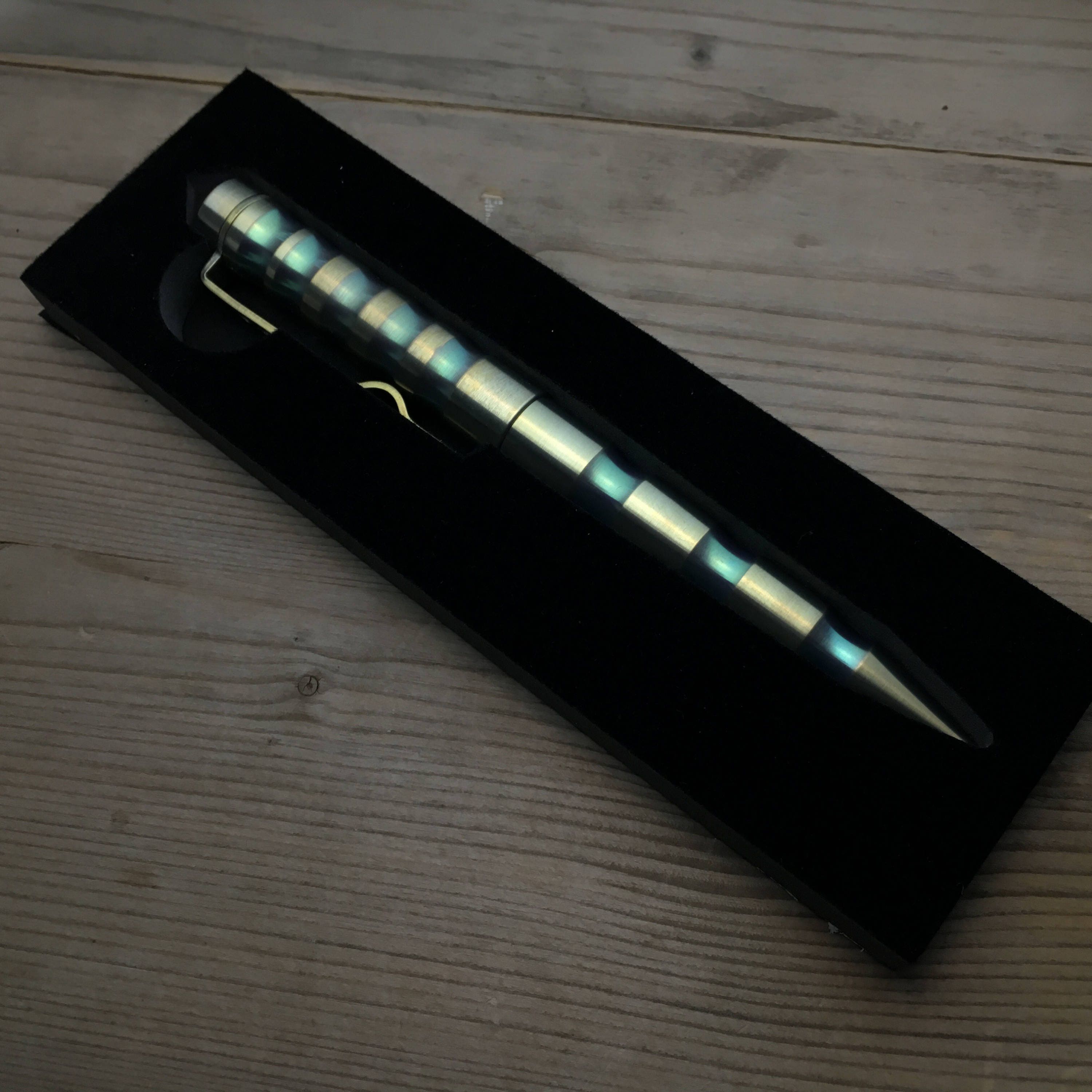 Multipurpose Custom Titanium Ballpoint Pen