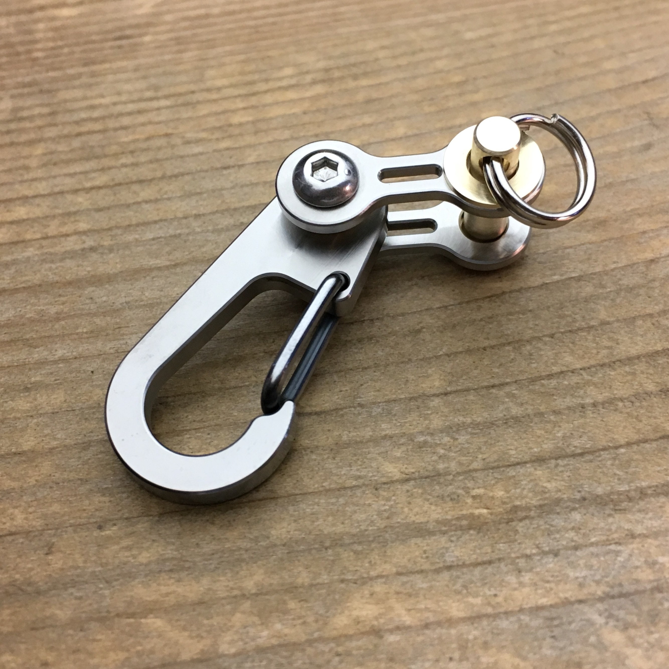 Key Carabiner BikeLink / Pure Titanium