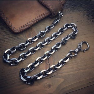 Celtic style wallet chain / 100% Stainless Steel / TOP quality