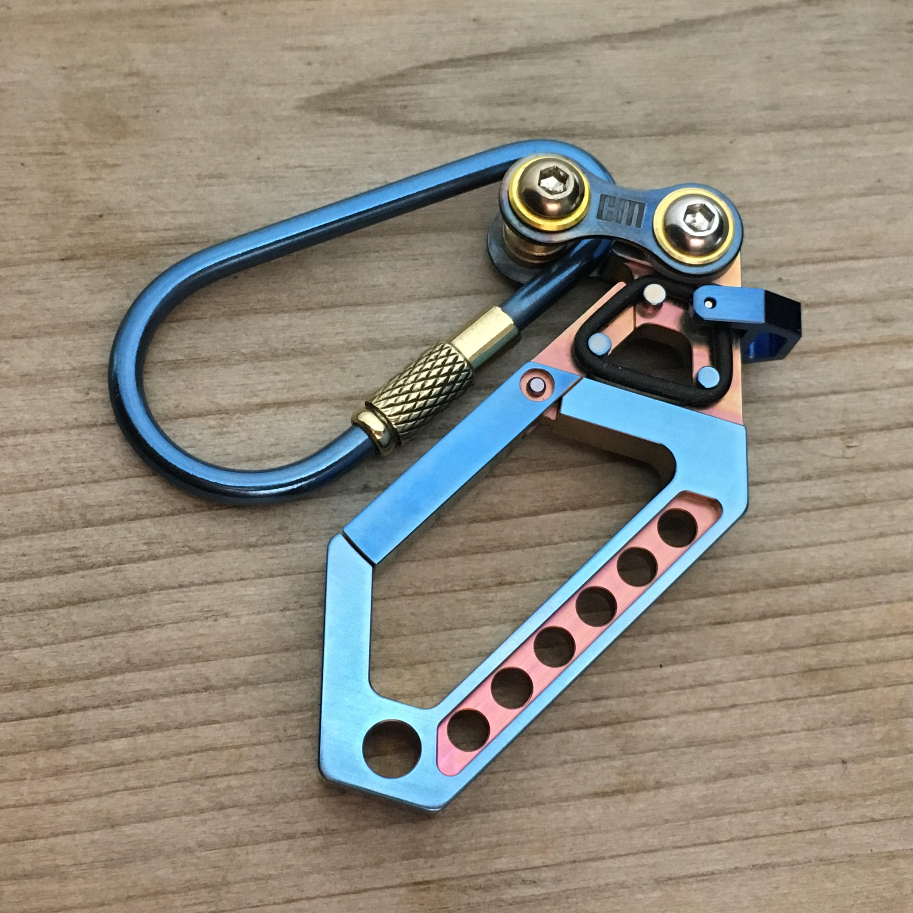 EdcTitanium Keychain Carabiner