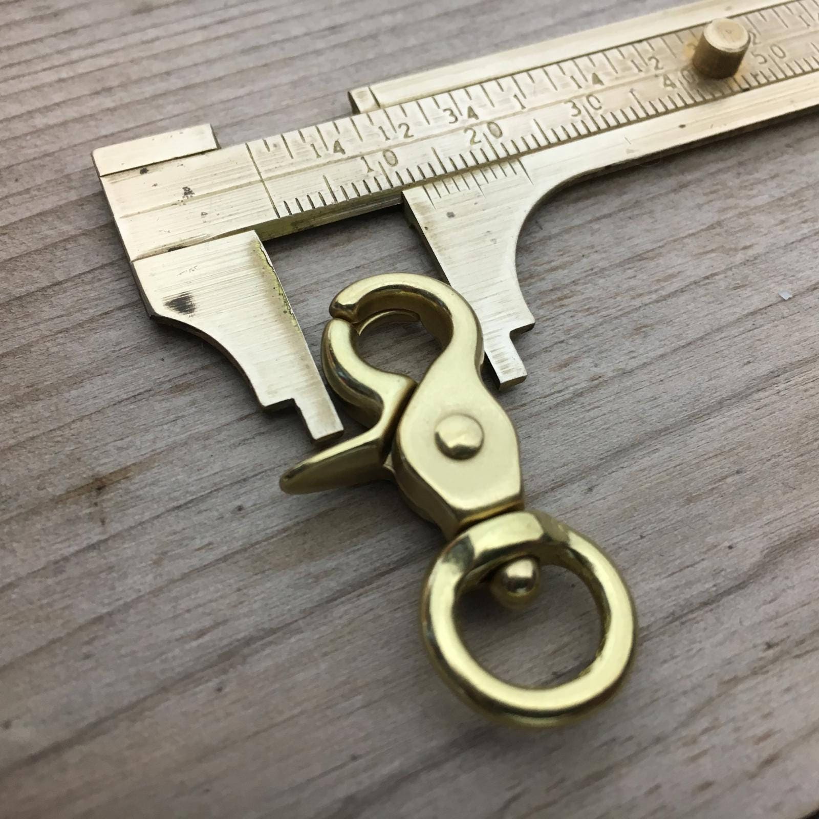 Swivel Trigger Snap, Solid Brass