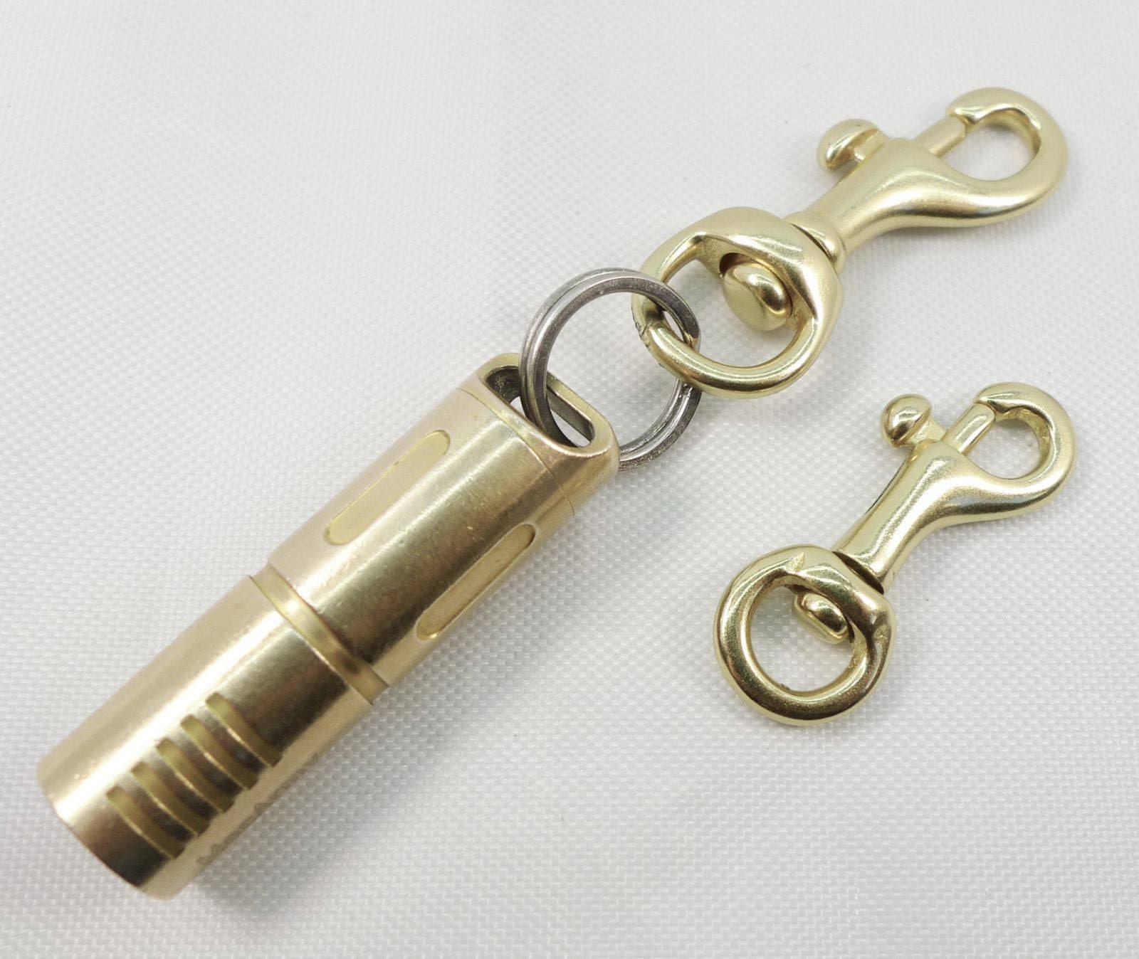 Swivel Bolt Snap, Solid Brass
