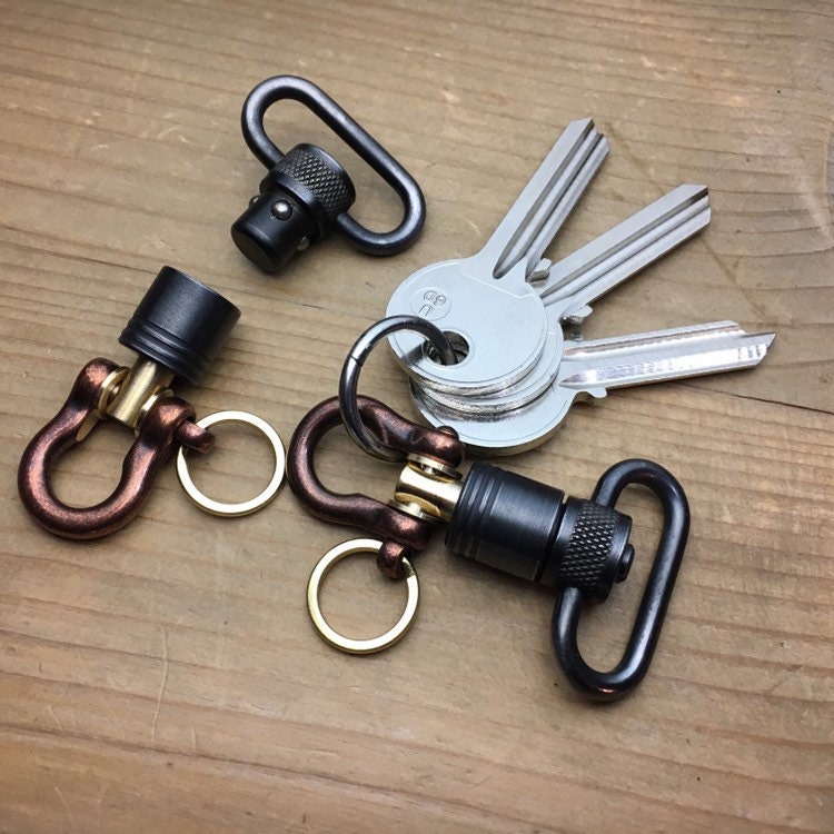 Quick detachable Swivel Connector Keychain
