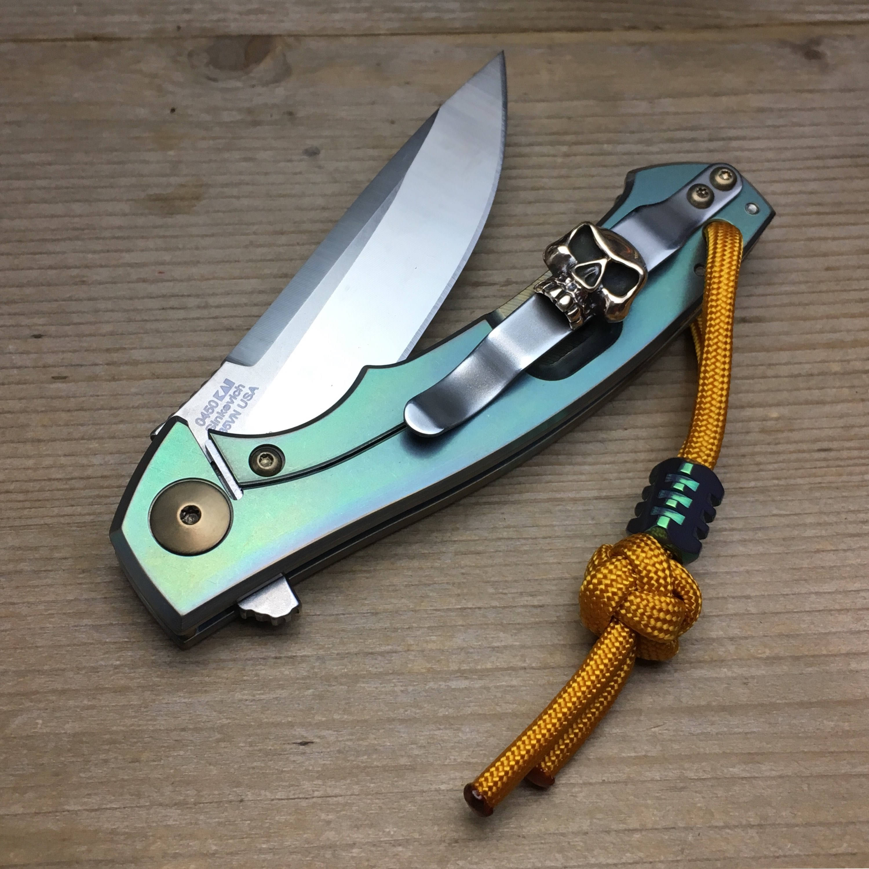 Folding Knife Mod / ZT0450 Aged Green
