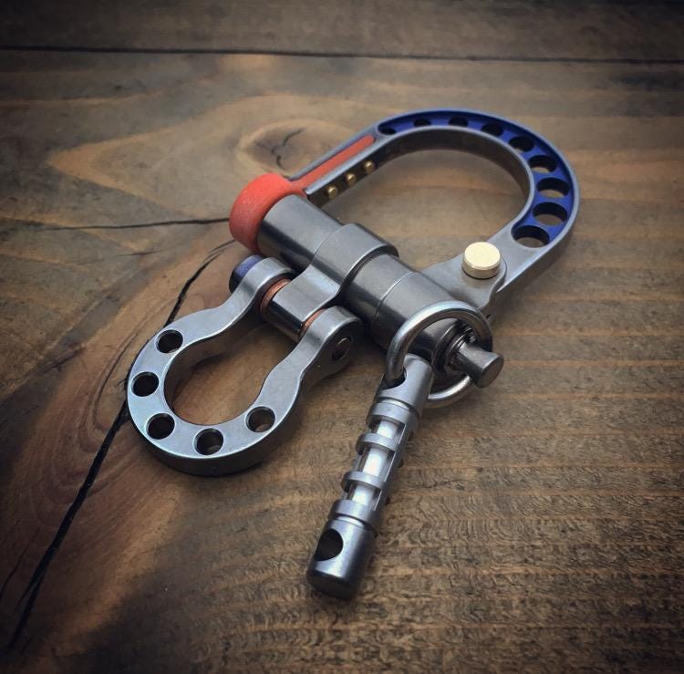 Silver Shackle Fob - Etsy Silver Shackle Fob - Etsy