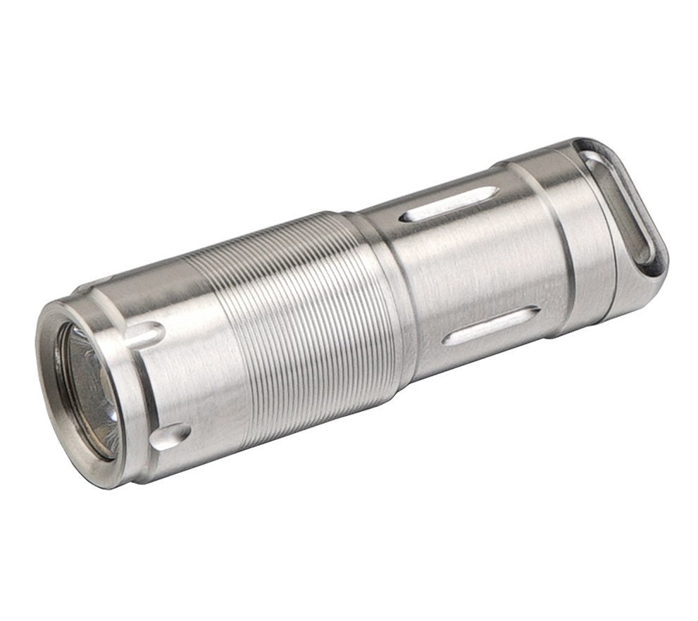 Edc Flashlight Keychain / 130 Lumens / Rechargeable Micro USB