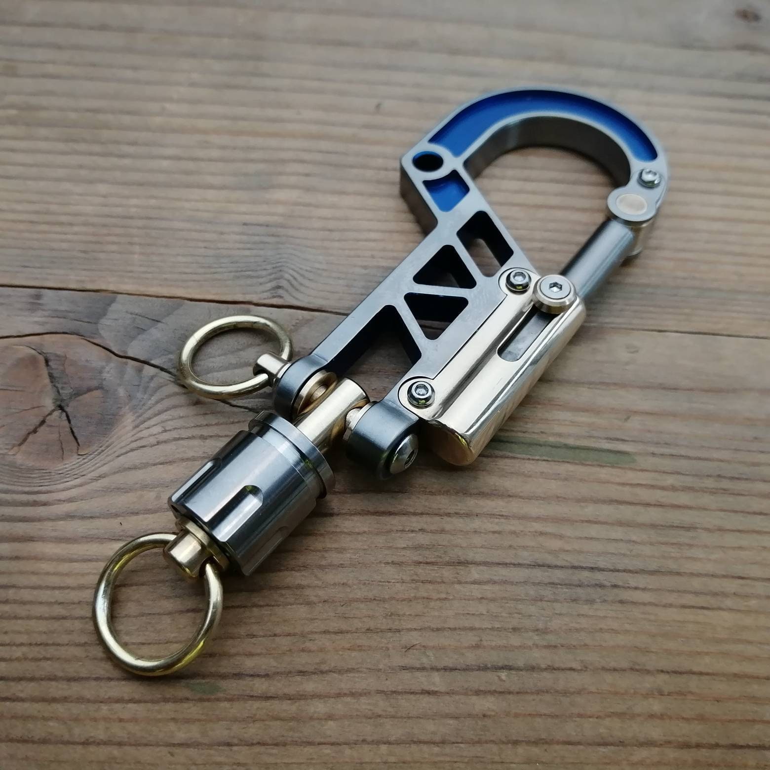 Bolt Carabiner / Titanium Edc Key Carabiner