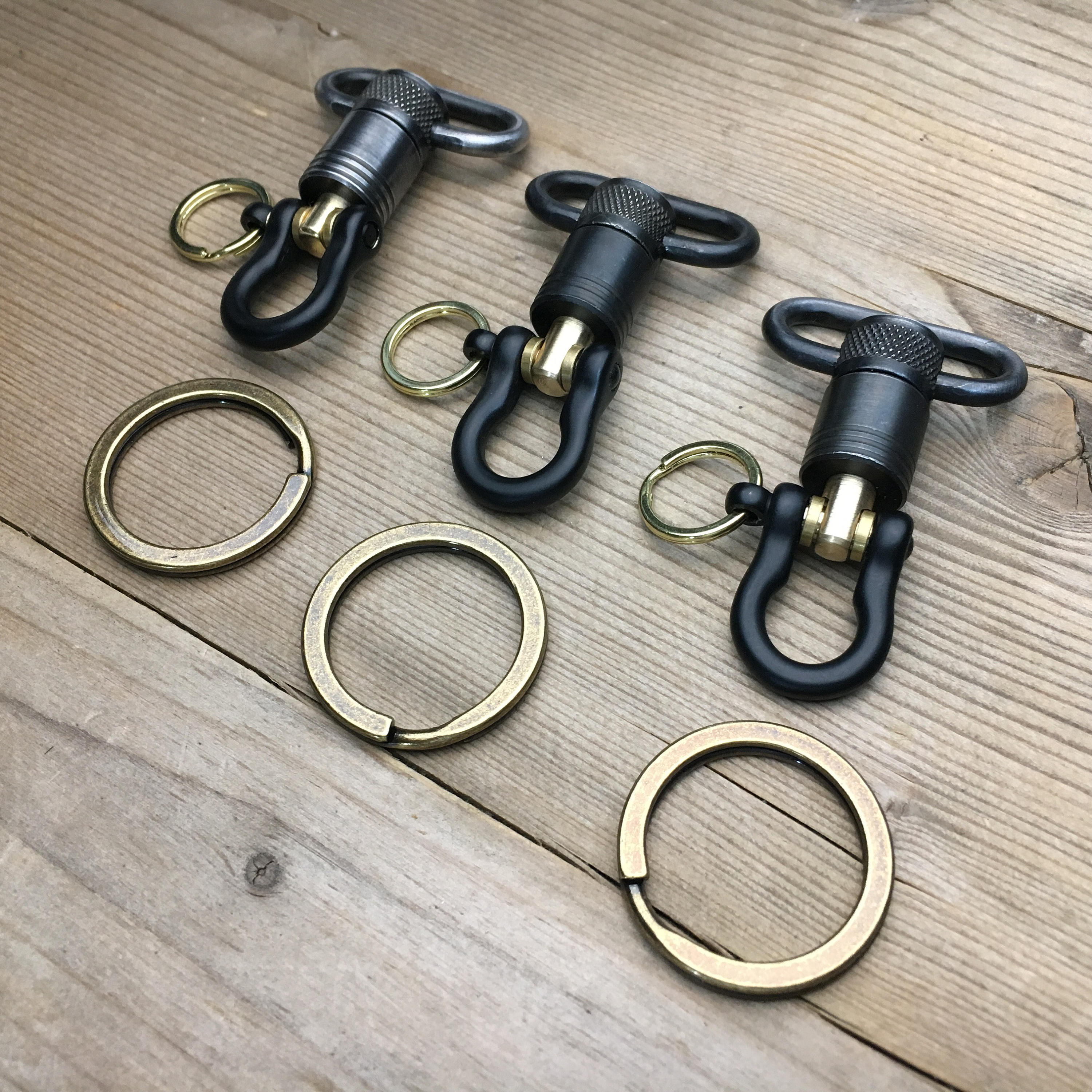 Quick detachable Swivel Connector Keychain
