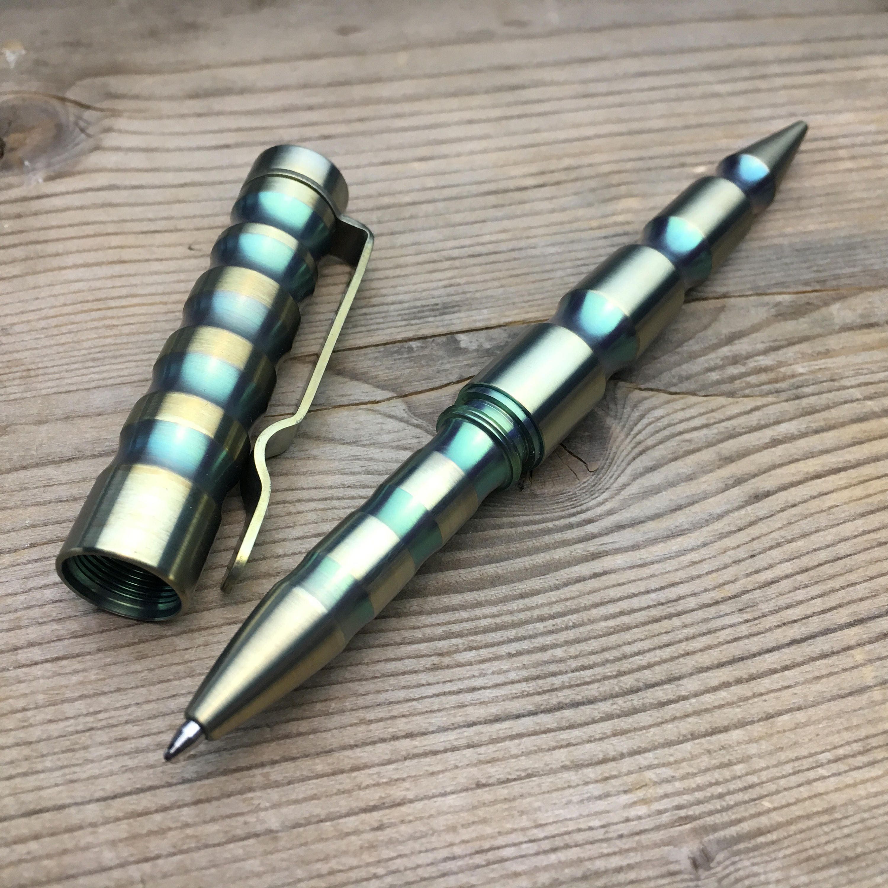 Multipurpose Custom Titanium Ballpoint Pen