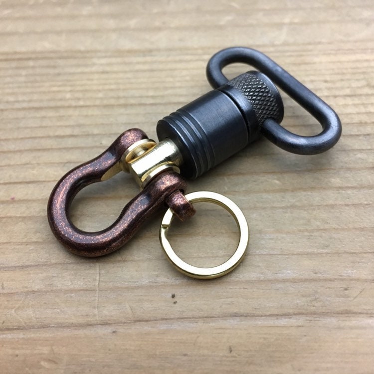 Quick detachable Swivel Connector Keychain