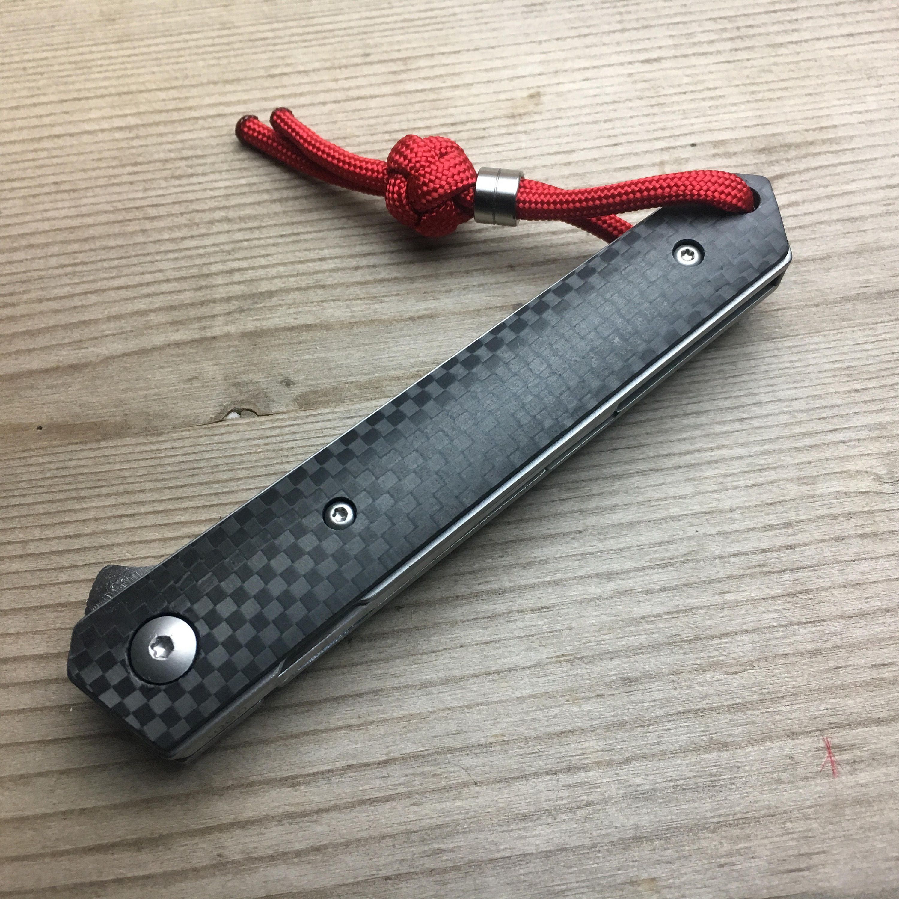Edc Knife Mod / Böker Kwaiken Mini Tanto Carbono.