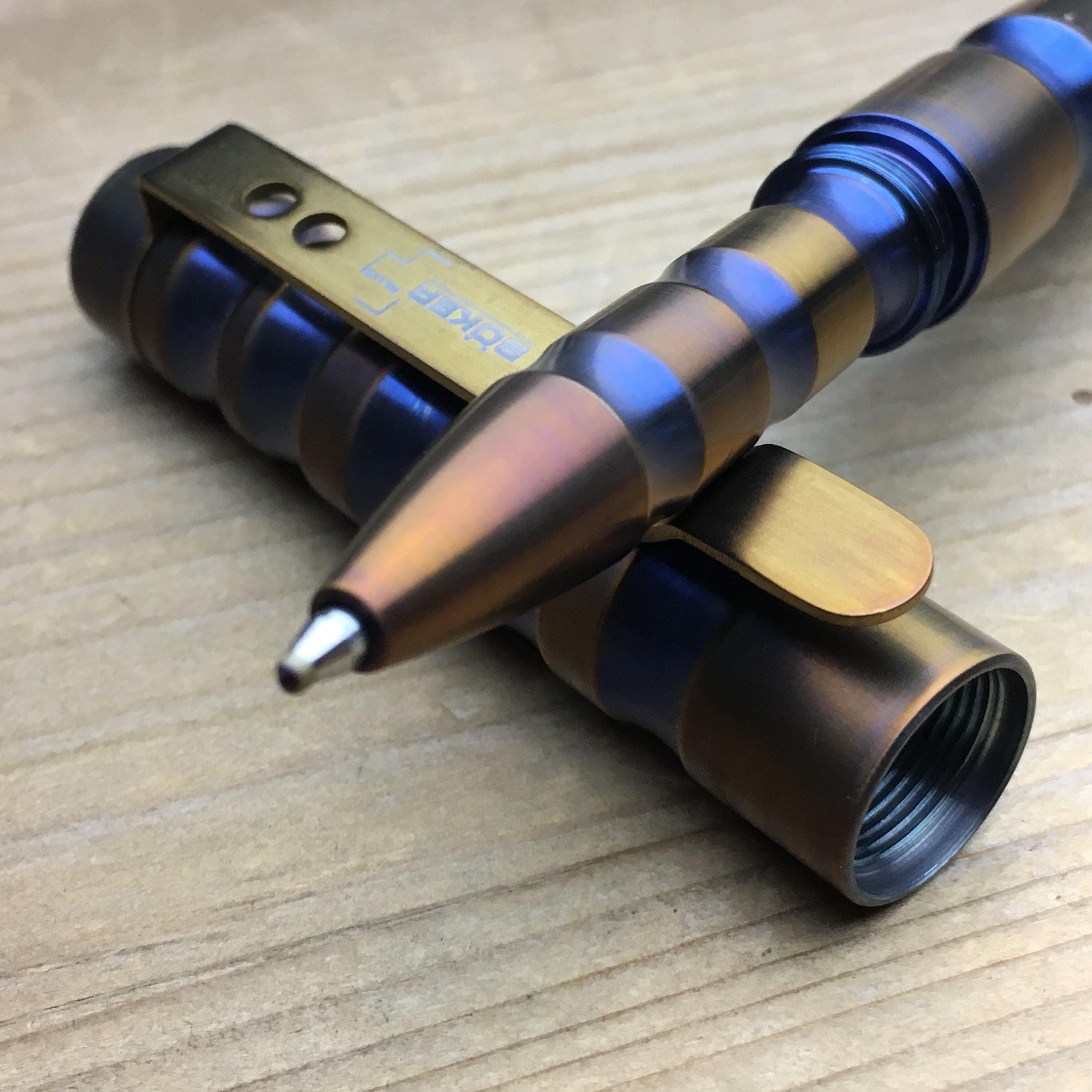 Multipurpose Custom Titanium Ballpoint Pen
