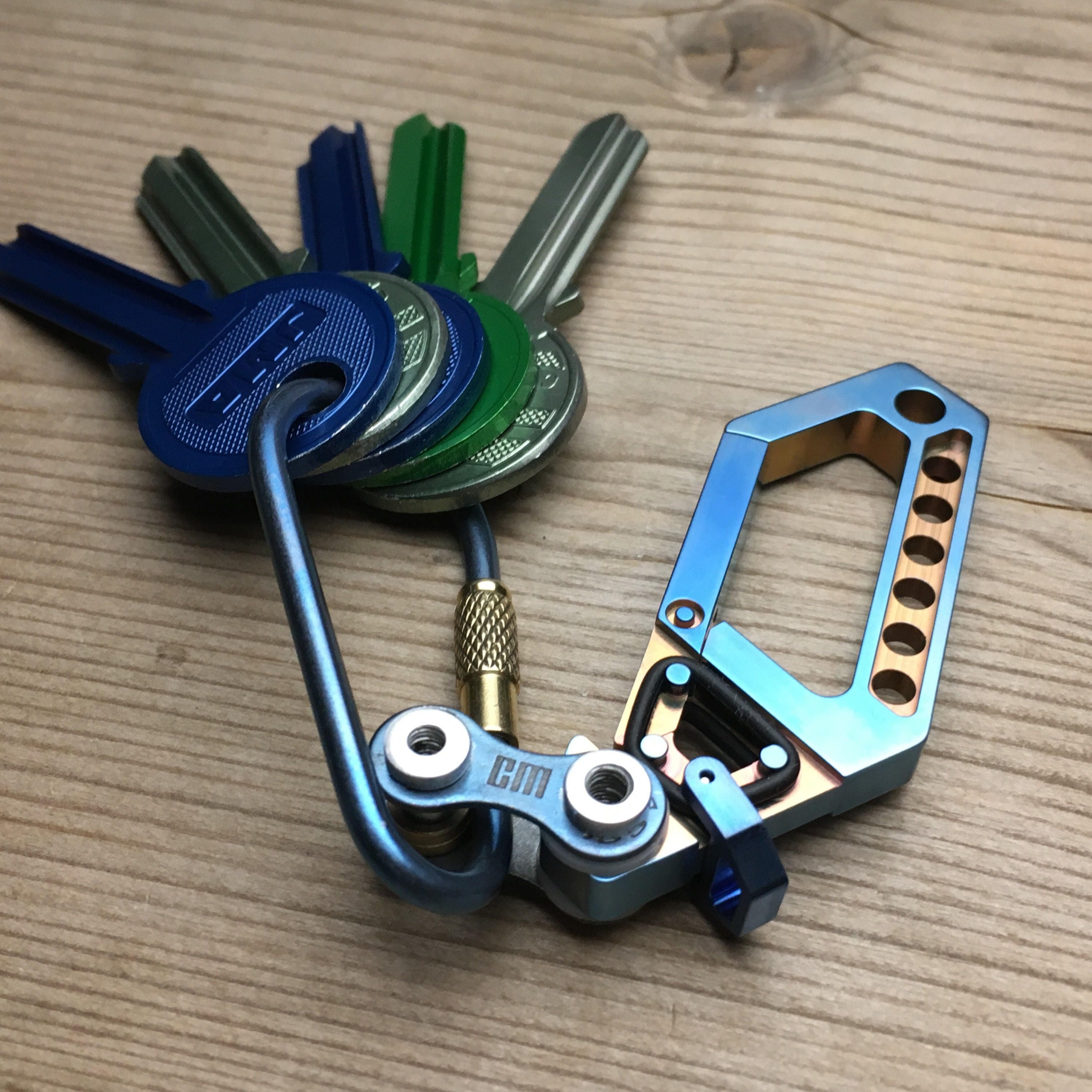 EdcTitanium Keychain Carabiner