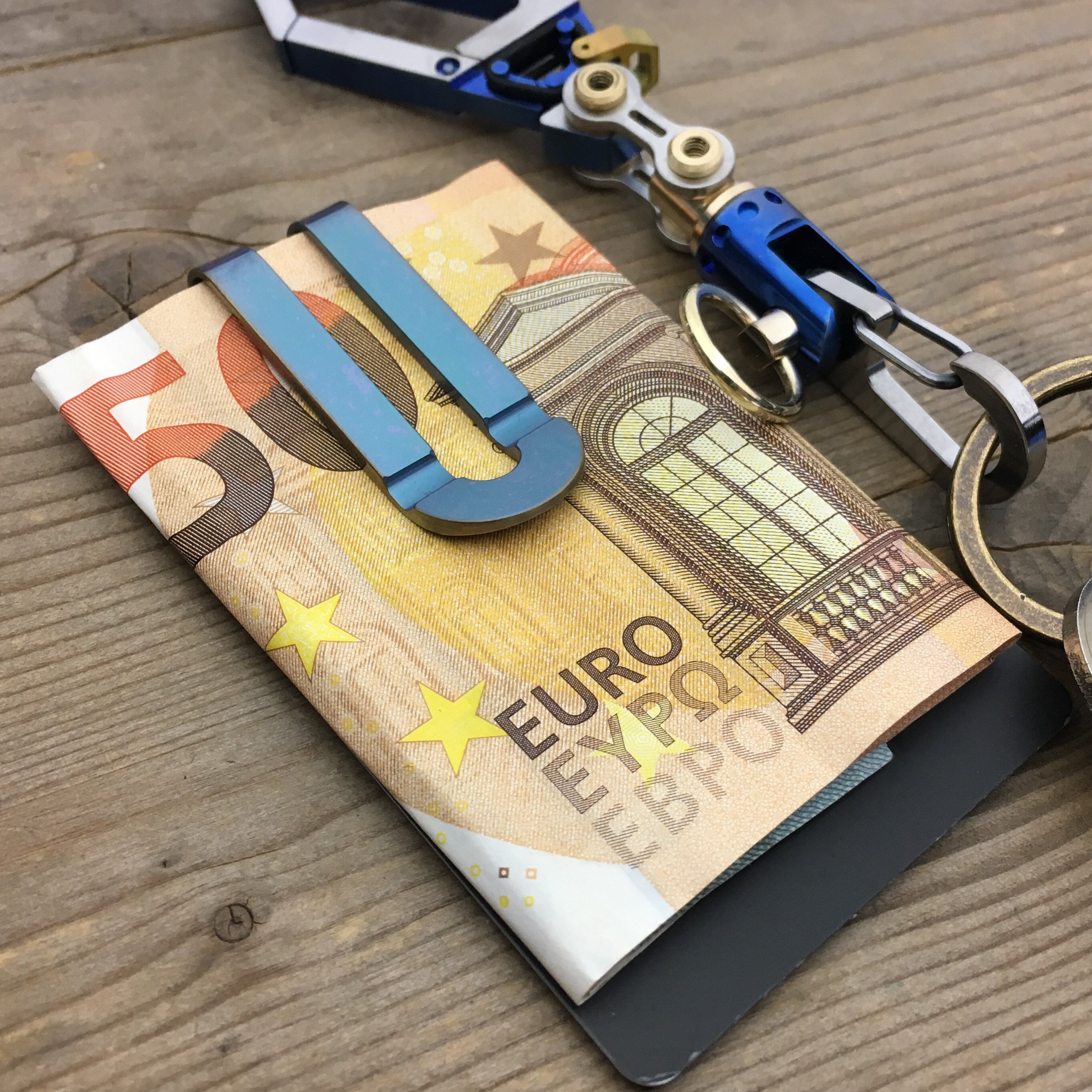 Titanium Money Clip or key holder.