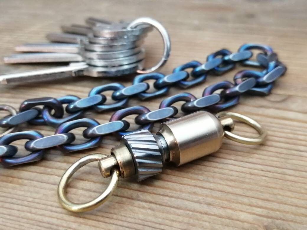 Bead Connector / Titanium Brass Bomb