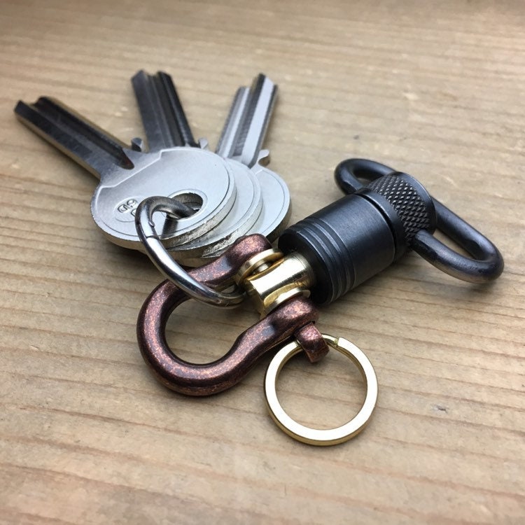 Quick detachable Swivel Connector Keychain