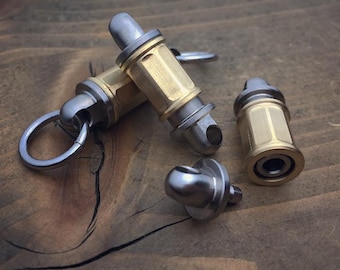 Titanium Quick release connector / keychain, Dogs, surveillance, rescue and security