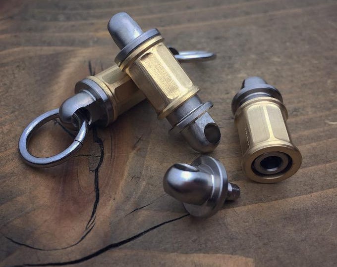 Featured listing image: Titanium Quick release connector / keychain, Dogs, surveillance and security.