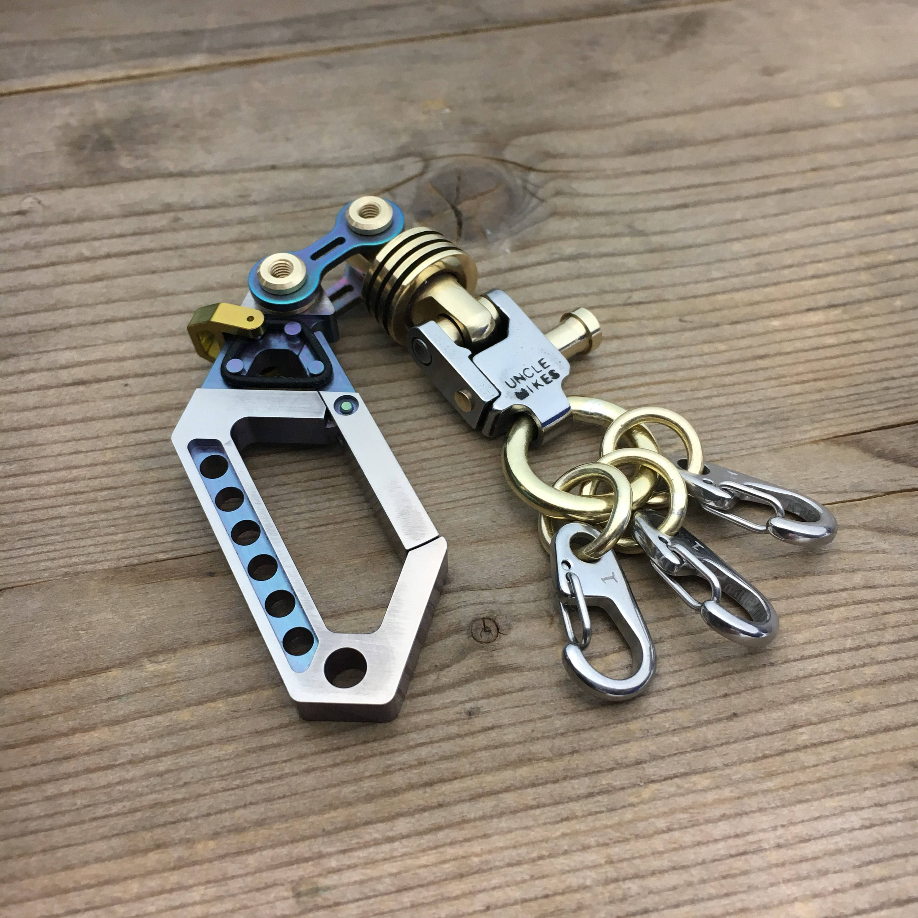 Key Chain, Uncle Mikes Swivel Gun KeychainII (oneoff)