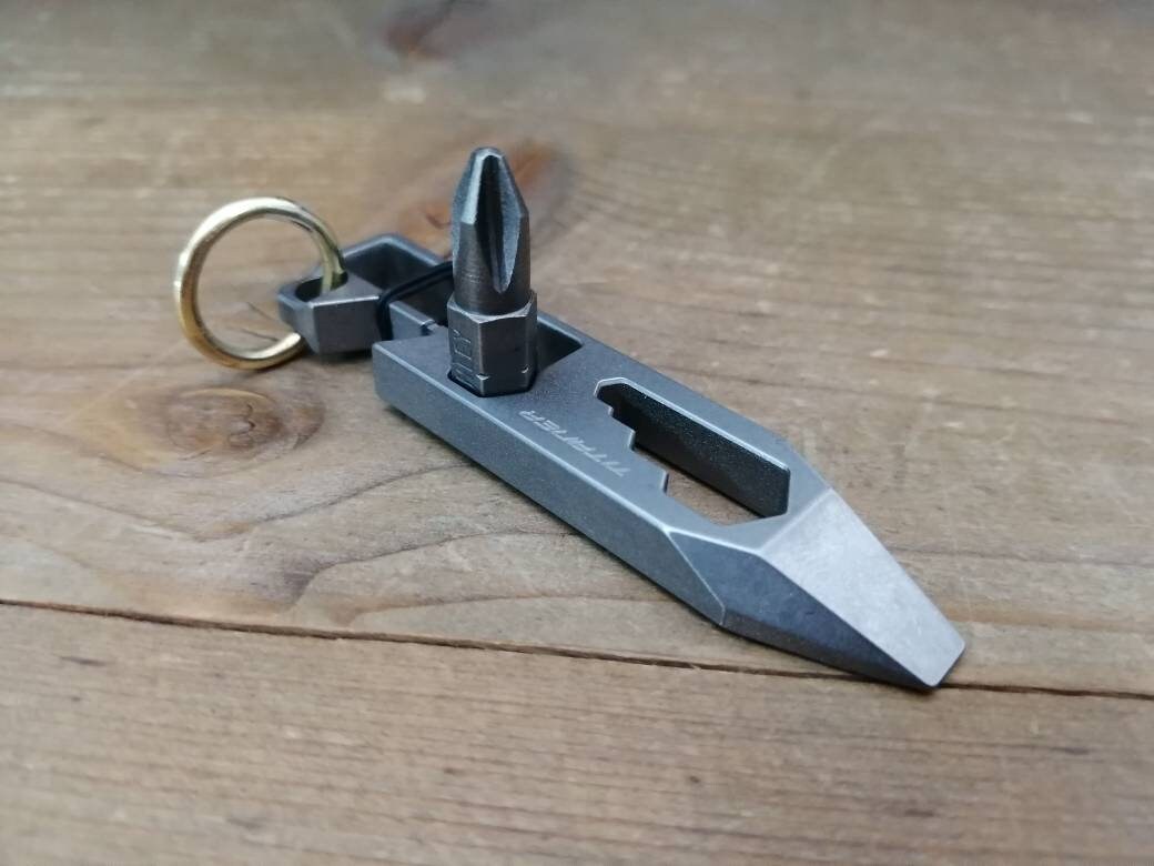 Titanium EDC Multitool PryBar