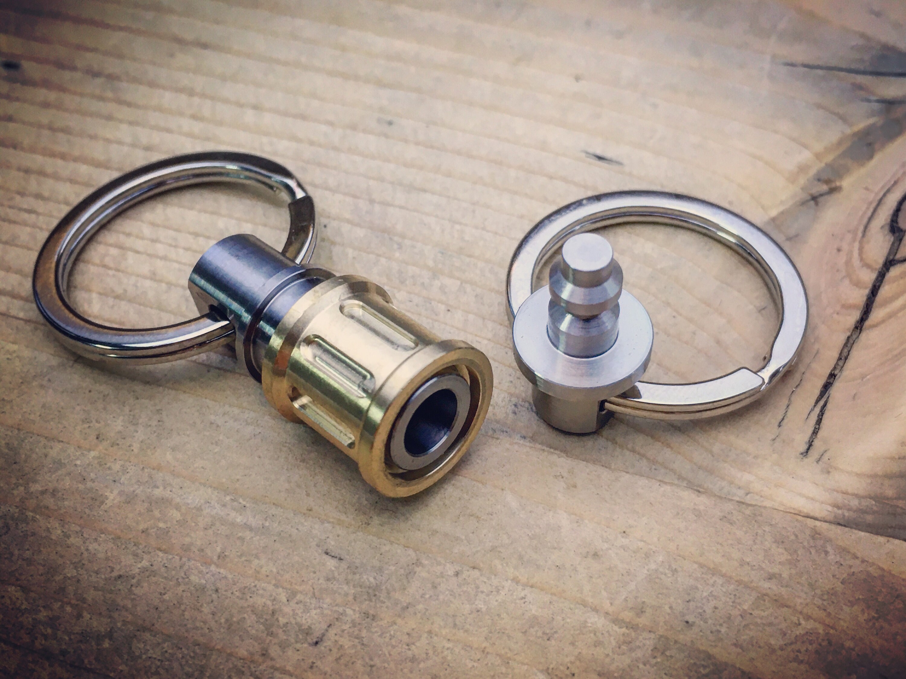 CBQuick Release Connector / Titanium Brass